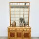 Set Buffet & Mirror XXL "Workshop Spirit" – Patinated Pine
