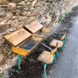 Double school desk