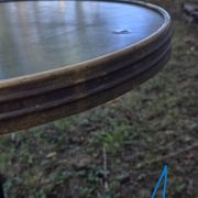 antique bistro table