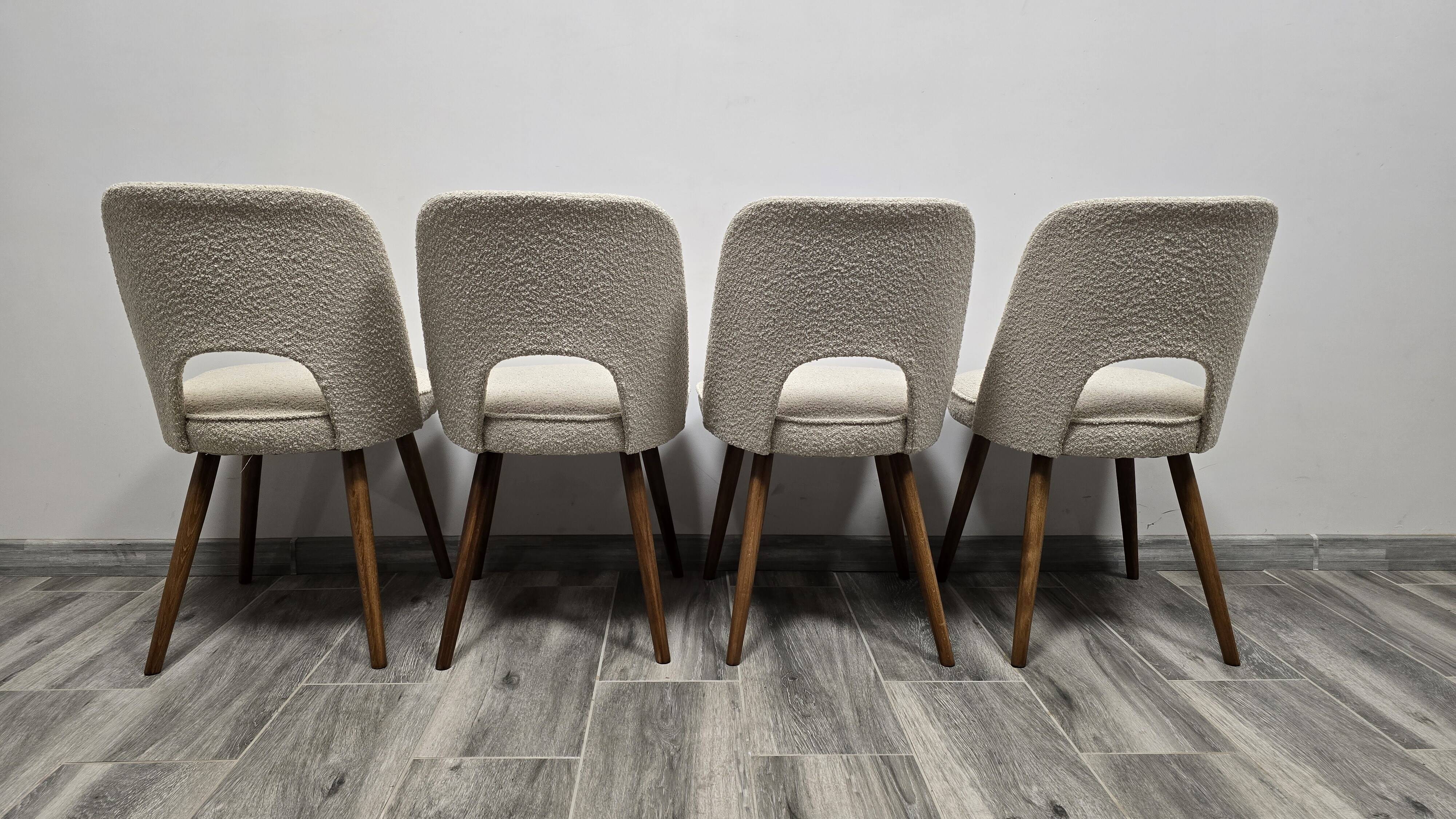 Dining Chairs by Oswald Haerdtl for Ton, 1950s, Set of 4