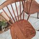 3 wooden trio bistro chairs No. 740 Baumann