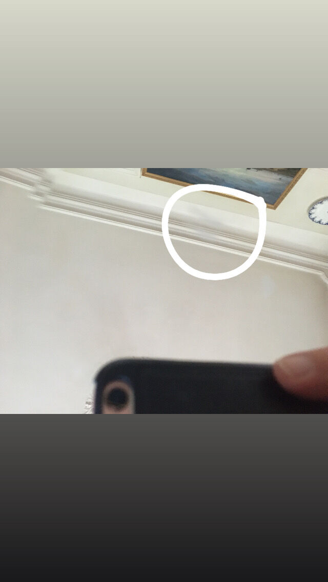 Octagonal mirror 78x58cm