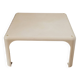 DEMETRIO 45 white coffee table design Vico Magistretti by Artemide Italy 1960