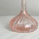 blown glass vase in old rose
