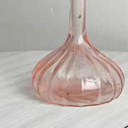 vase en verre soufflé vieux rose