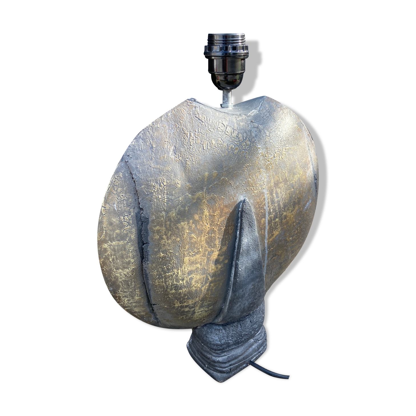 Lamp foot - ceramic - 70s