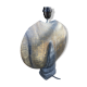 Lamp foot - ceramic - 70s