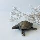 Brass turtle ashtray