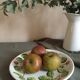 Serving dish in slip