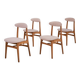 Chaise de salle à manger vintage par Hałas, restaurée