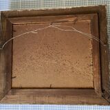 Old painting bouquet of flowers