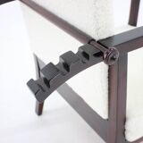 1940s Restored Beech Adjustable Armchair ,Czechoslovakia