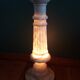 Colonne lumineuse en albâtre