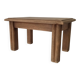 Small vintage oak plant stand stool