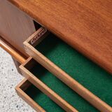 Mid-century Danish teak sideboard with tambour doors by Dyrlund 1960s - 170 cm