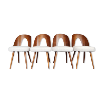 Set of 4 chairs by Antonin Suman, Czechoslovakia 1960