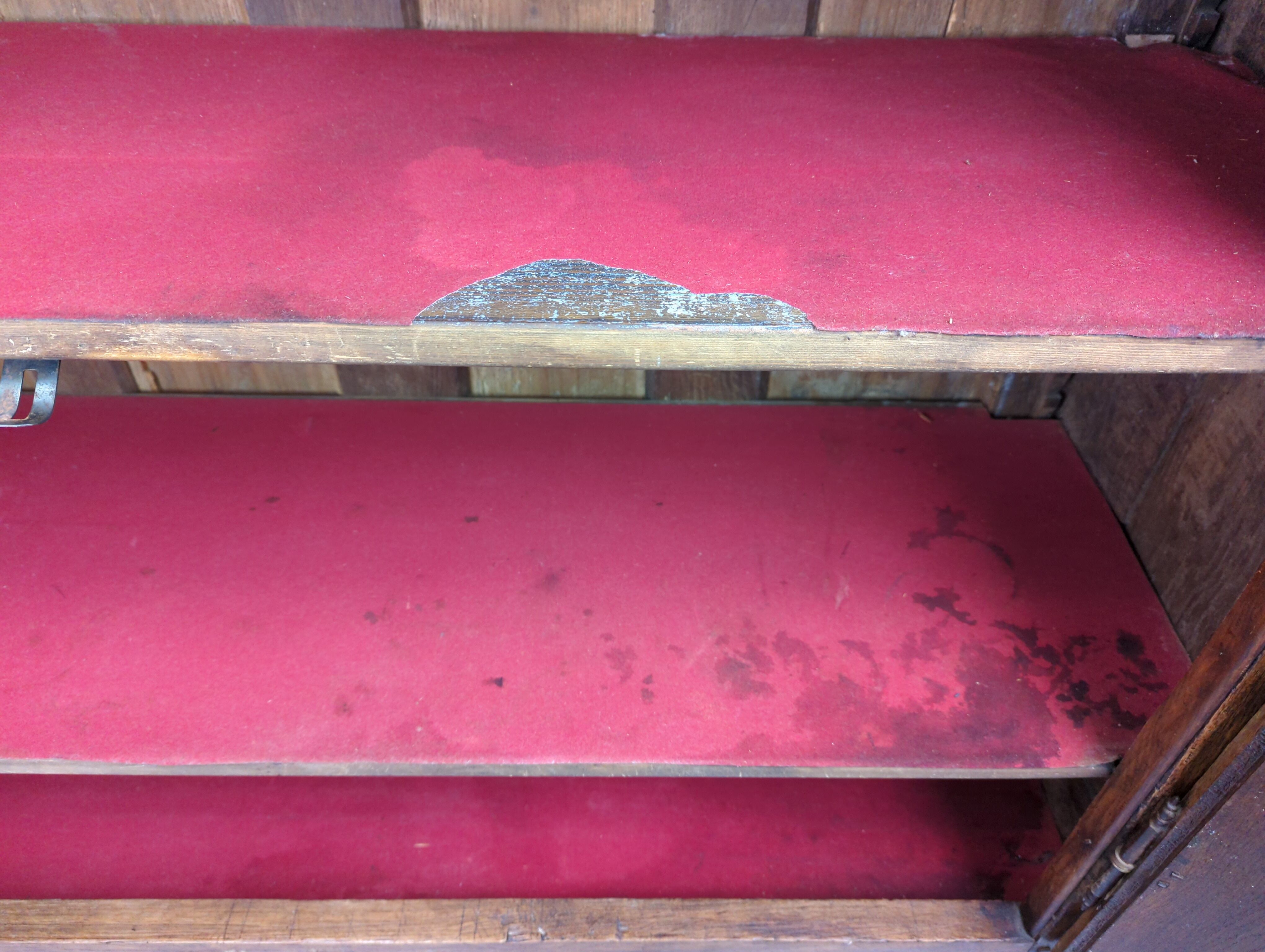 Antique sideboard two oak doors