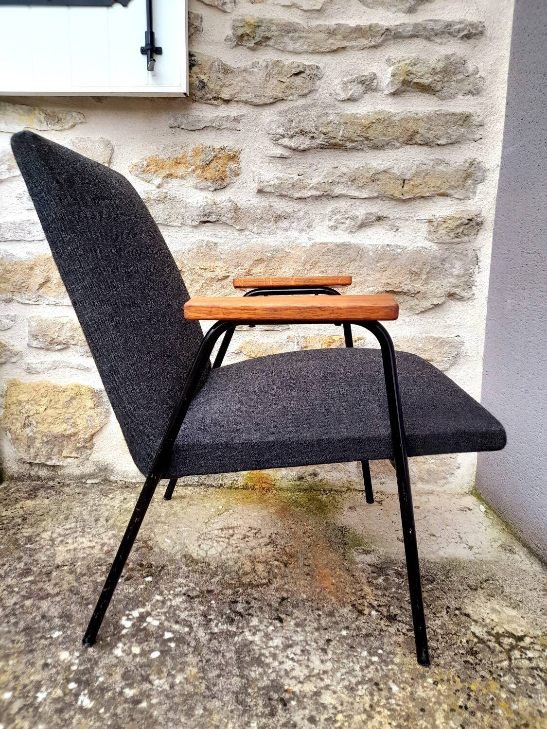 “Robert” armchair by Pierre Guariche.
