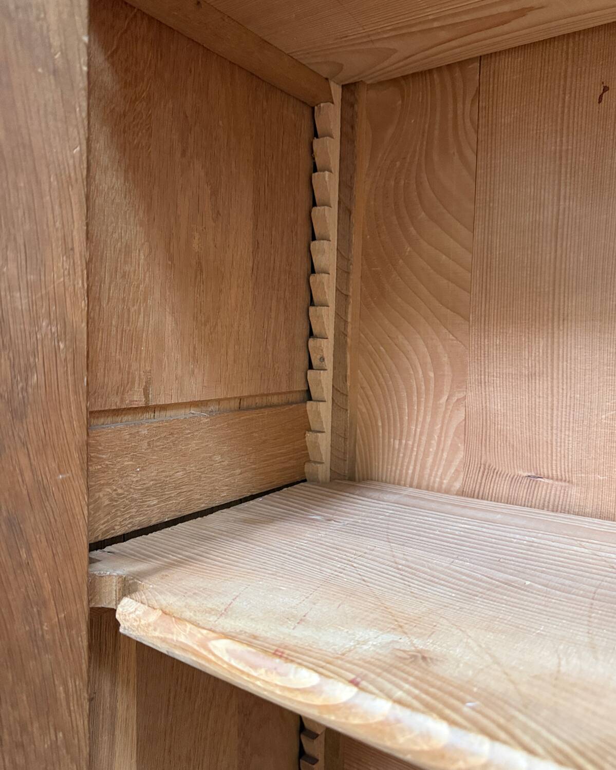 Vintage school glass cabinet (renovated)