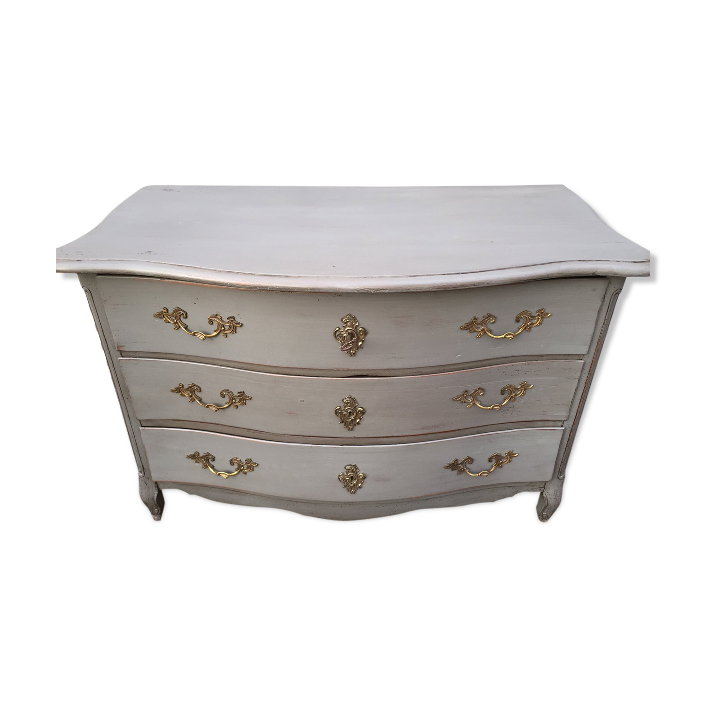 Louis XV rococo curved commodus