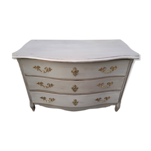 Commode galbée rococo