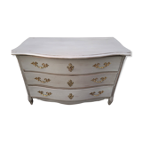 Commode galbée rococo Louis XV