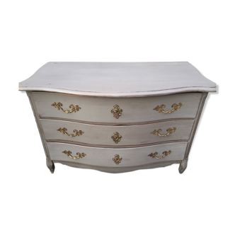 Commode galbée rococo Louis XV