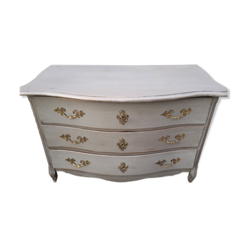 Louis XV rococo curved commodus