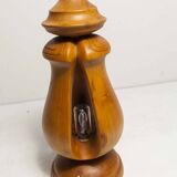 Lampe à poser bois massif 1960