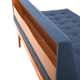 Large Daybed H9 by Poul Volther for FDB / New Upholstered