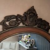 MIROIR ANCIEN D'ARMOIRE