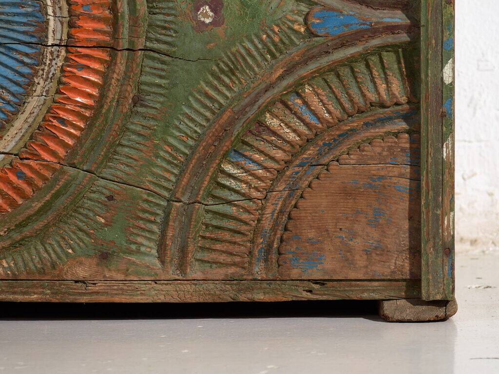 Old carved mallet in folk art style (c.1900) #79