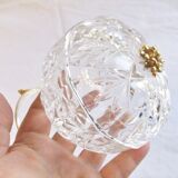 Bonbonnière in crystal cut