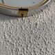 Vintage mirror 1960 rearview mirror aymetric silver - 48 x 33 cm