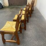 6 Guillerme and Chambron chairs
