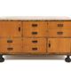 Commode  scandinave en bouleau, Axel Larsson, Bodafors, Suède, 1960