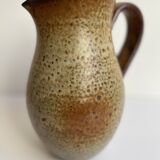Stoneware pitcher carafe
