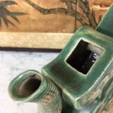 Alcohol vase, porcelain, Kangxi style, Green family, circa 1900