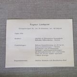 Ragnar Lindquist, Swedish Modern Landscape, 1960s, Oil on Canvas, Framed