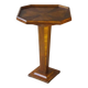 Side table with removable polygonal top, Art Deco, inlaid 1925