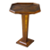 Side table with removable polygonal top, Art Deco, inlaid 1925