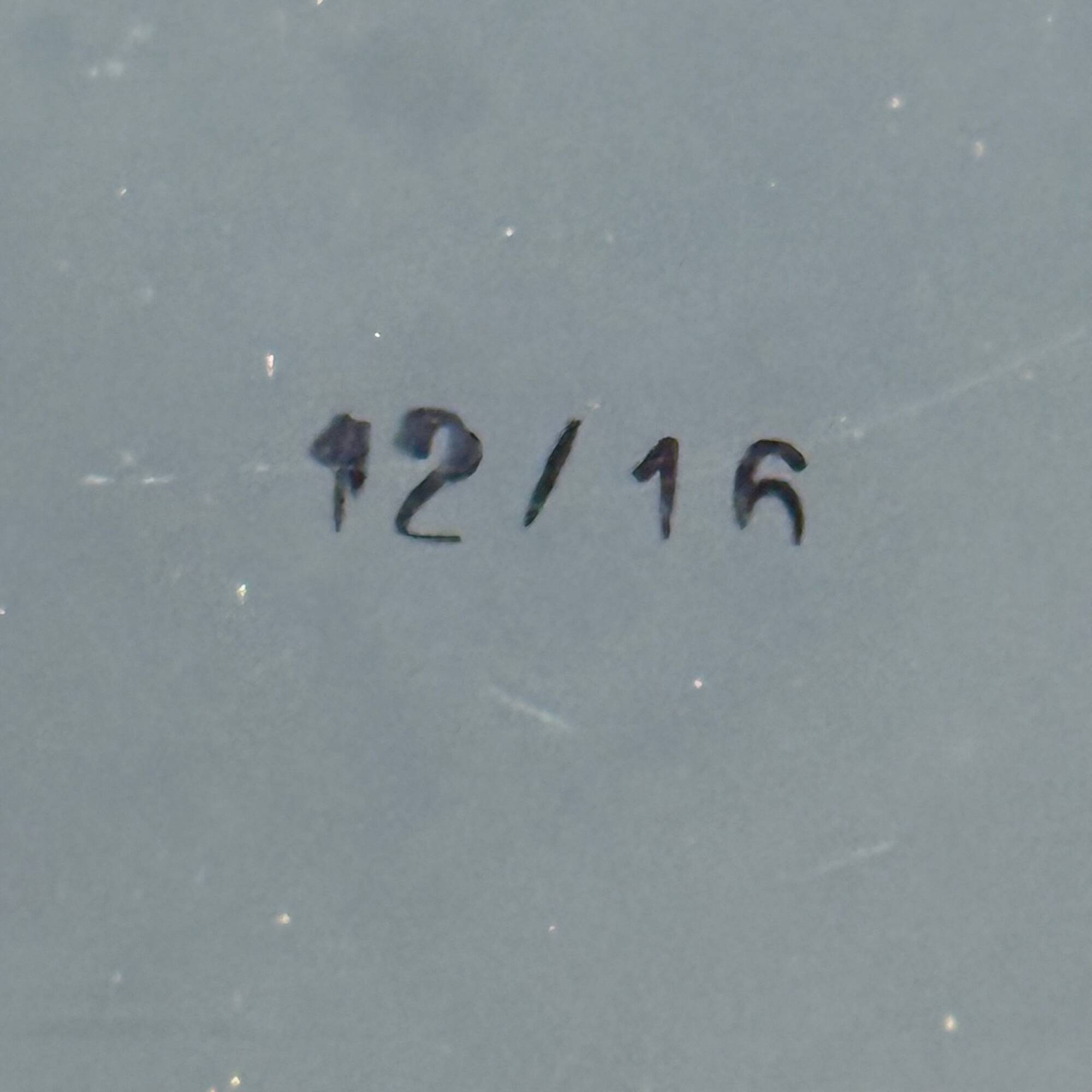 Miroir mural pivotant Space Age en plastique fumé, France années 70