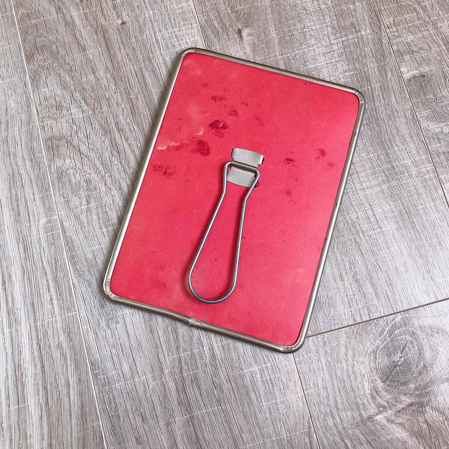 Vintage barber mirror