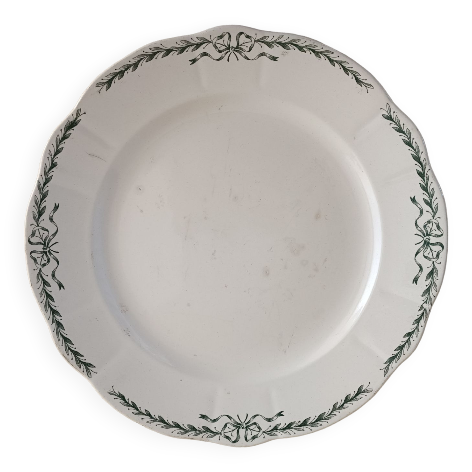 Round iron earth dish Longchamp Belleville