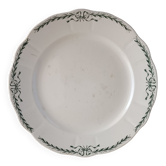 Plat rond terre de fer Longchamp Belleville