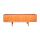 Restored Long Retro Teak 1960s Mcintosh Torpedo Teak Sideboard Cabinet