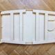 Midcentury Folding Bed Breakfast Table Tray Dansol, Canada, 1970s