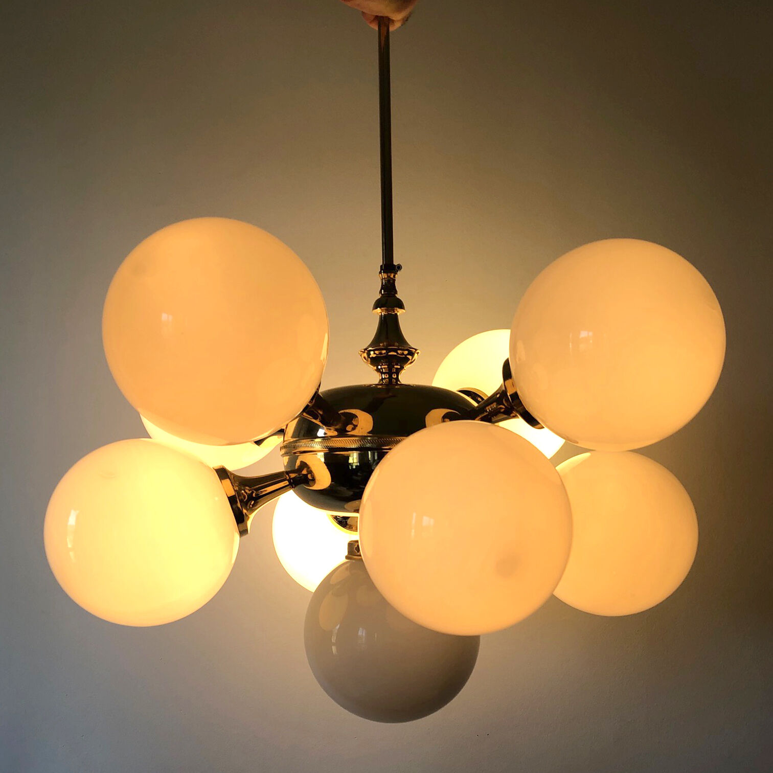 Sputnik or Sputnik chandelier from the 1960s