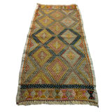 Vintage turkish kilim rug 99 x 45 cm