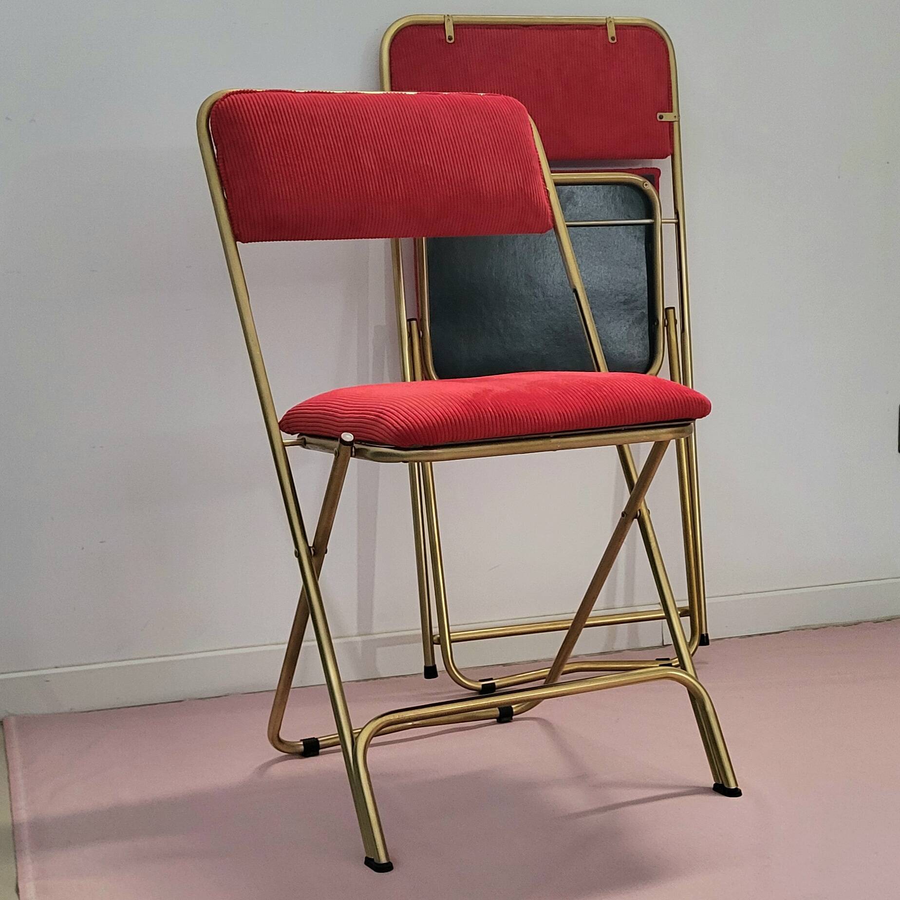 Chaises Lafuma rénovées
